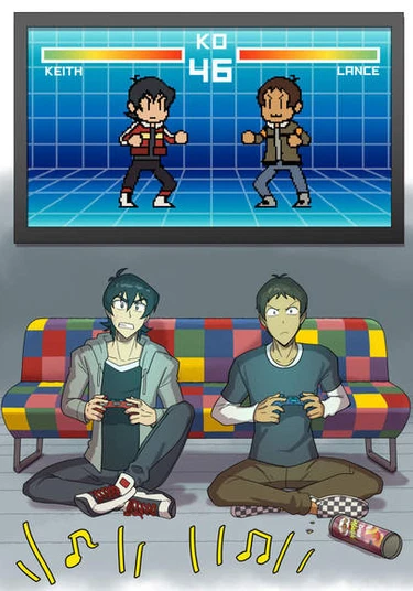 Voltron: Legendary Defender dj -Top Keith x Bottom Lance (Кит сверху, а Лэнс снизу)