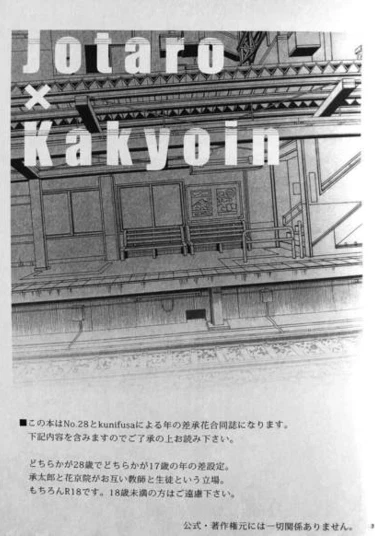 Jojo's Brizarre Adventure dj - 28x17,17x28