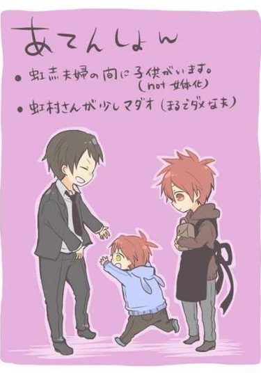 Kuroko no Basuke dj - Nijimura x Akashi (Ниджимура/Акаши)